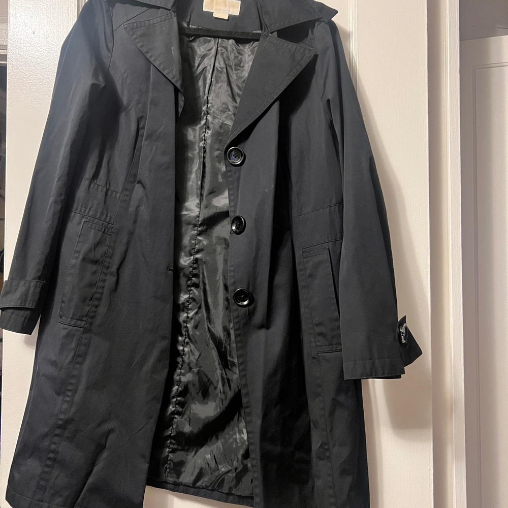 Michael Kors Elegant Black Coat